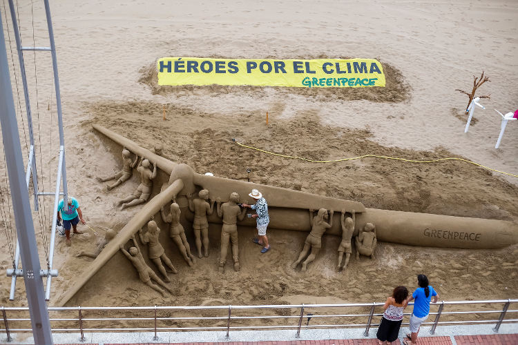 Escultura de arena